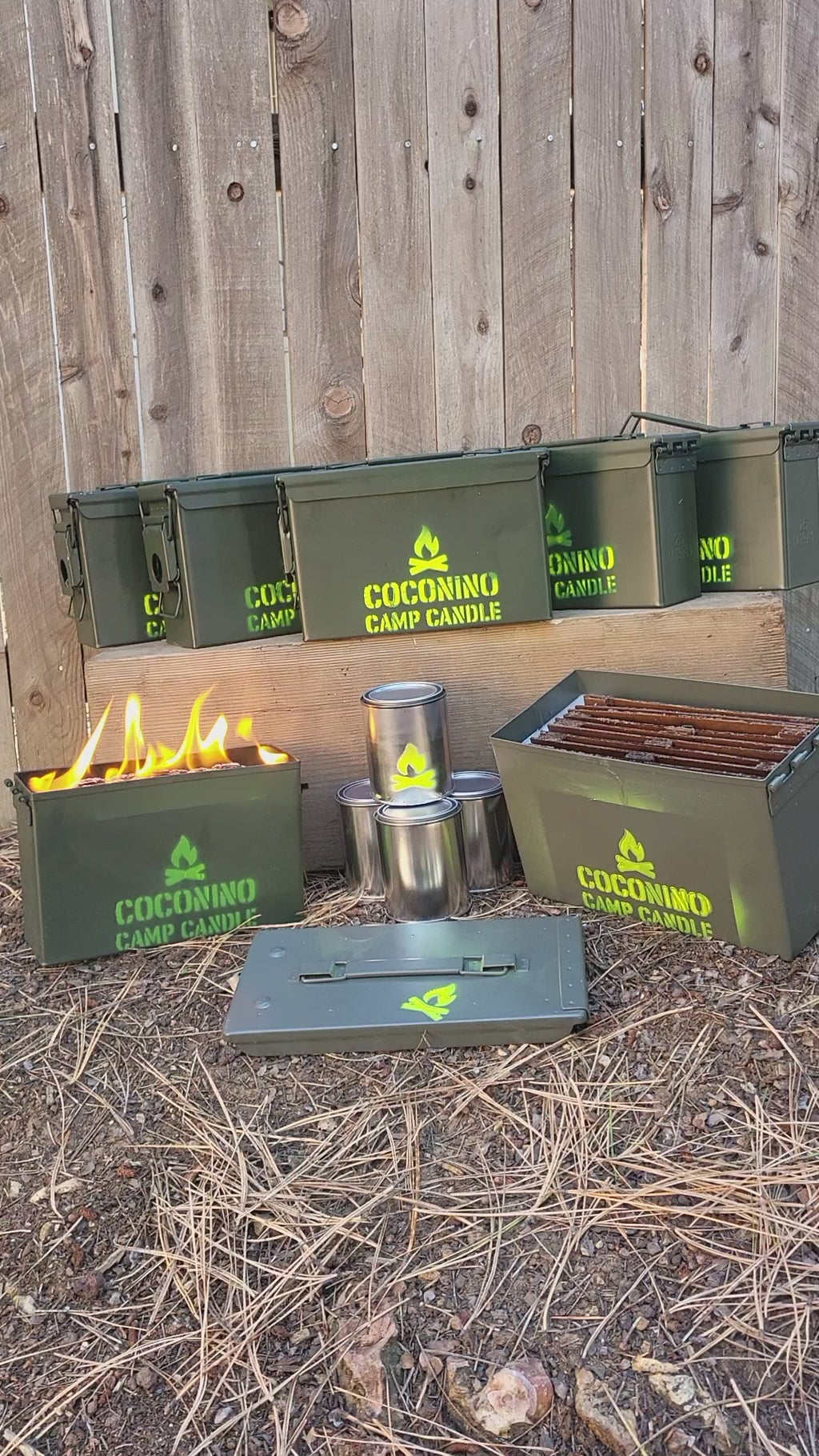 .30 cal ammo can candle