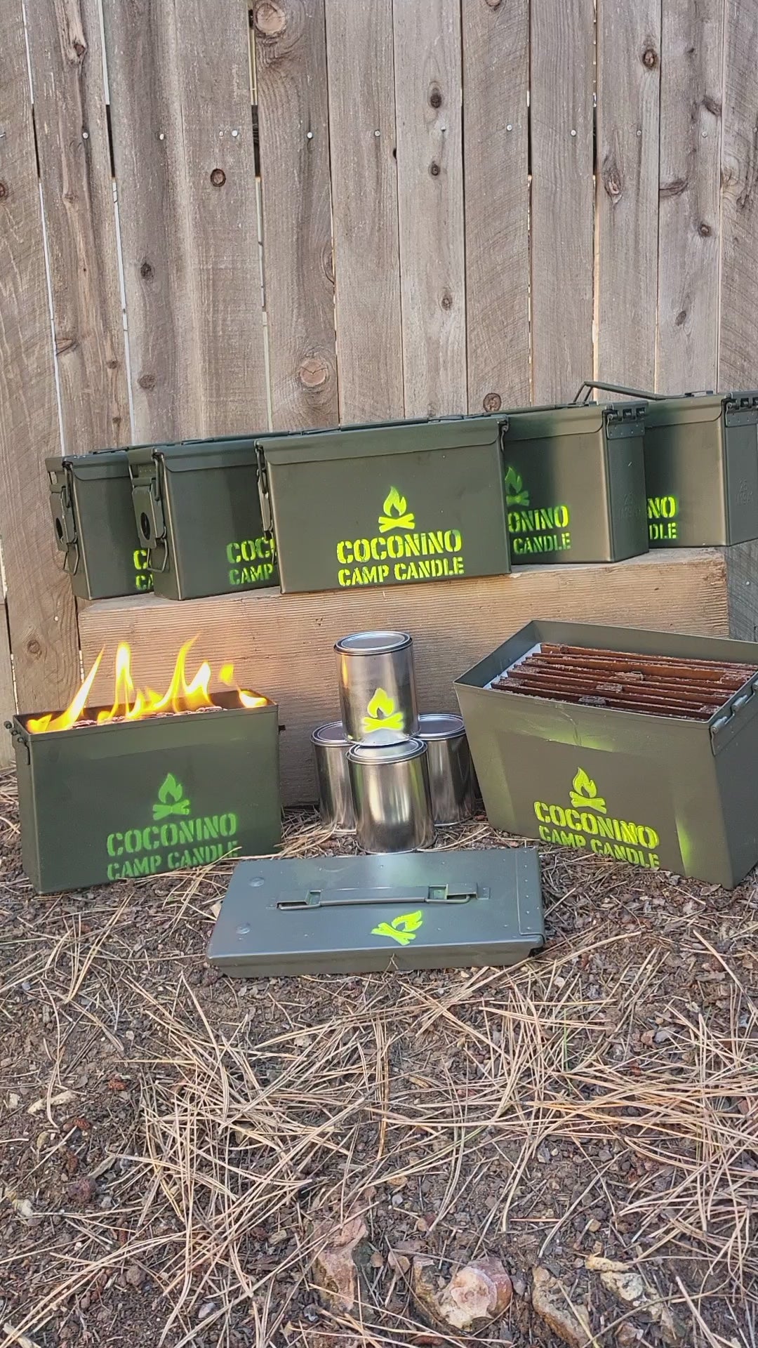 .30 cal ammo can candle